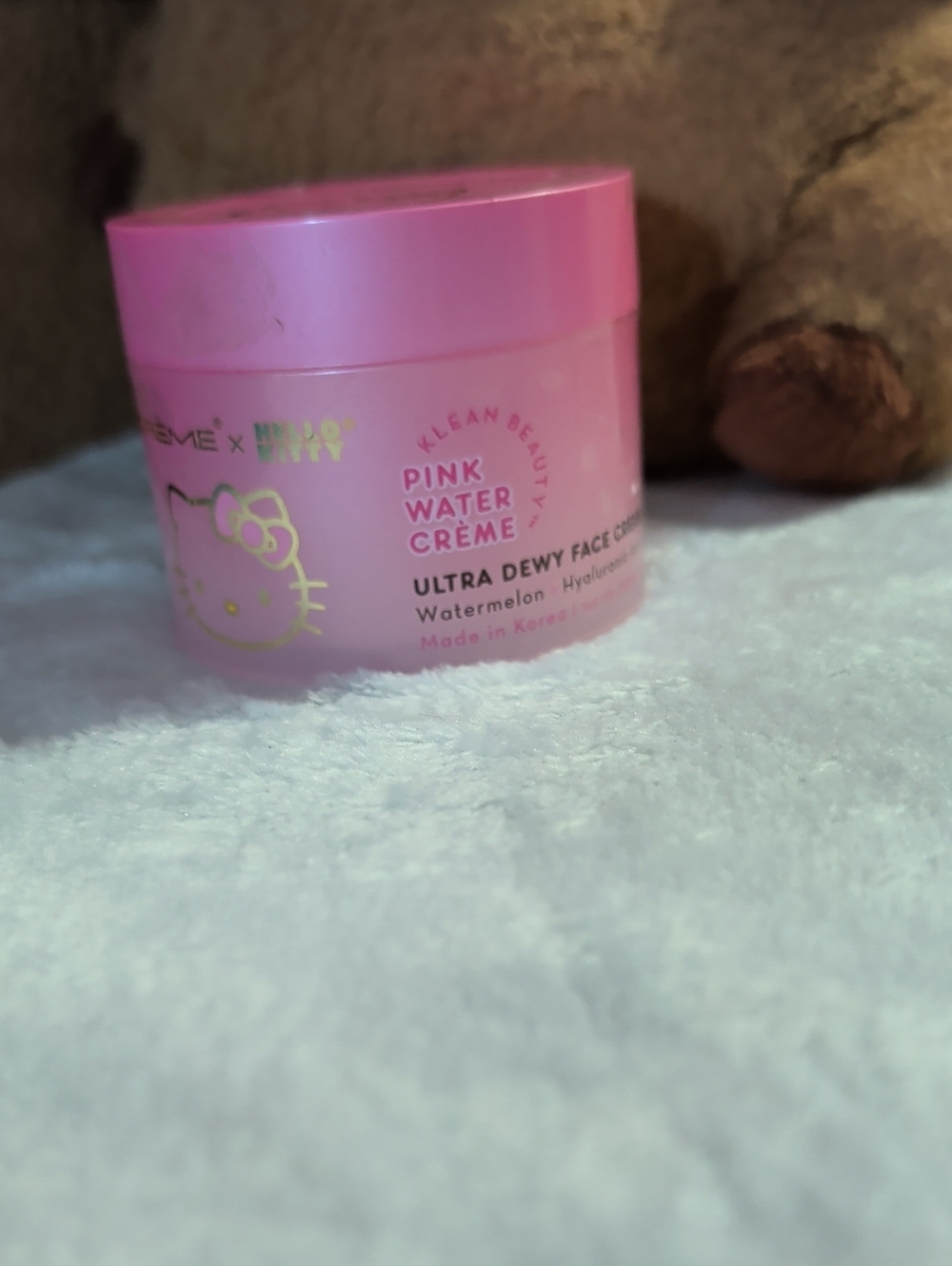The Crème Shop x Hello Kitty Klean Beauty Pink Water Crème